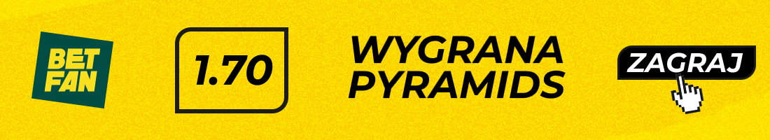 Typy bukmacherskie - Pyramids - Ceramica - wygrana Pyramids