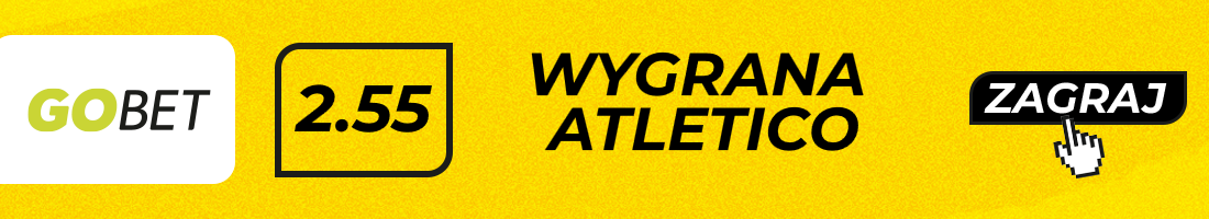 Typy bukmacherskie - wygrana Atletico Typy bukmacherskie - wygrana Atletico