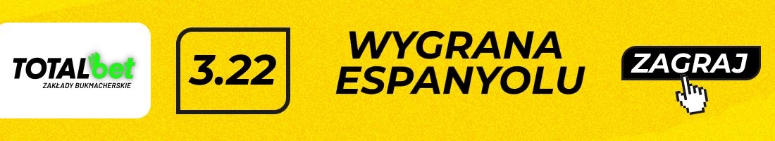 Typy bukmacherskie - wygrana Espanyolu Typy bukmacherskie - wygrana Espanyolu