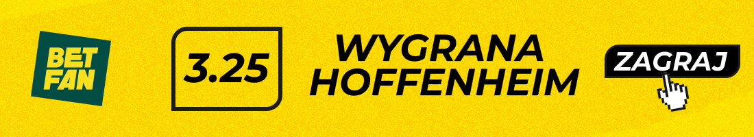 Typy bukmacherskie - wygrana Hoffenheim Typy bukmacherskie - wygrana Hoffenheim