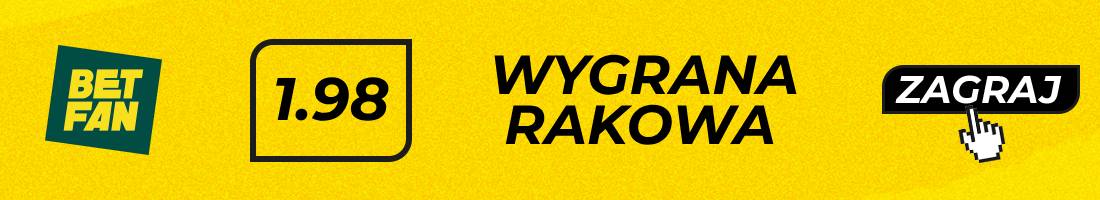 Zagłębie Raków typy bukmacherskie (wygrana Rakowa)