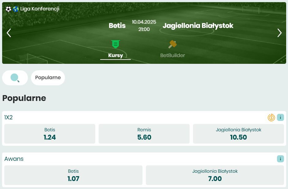 Betis Jagiellonia Liga Konferencji
