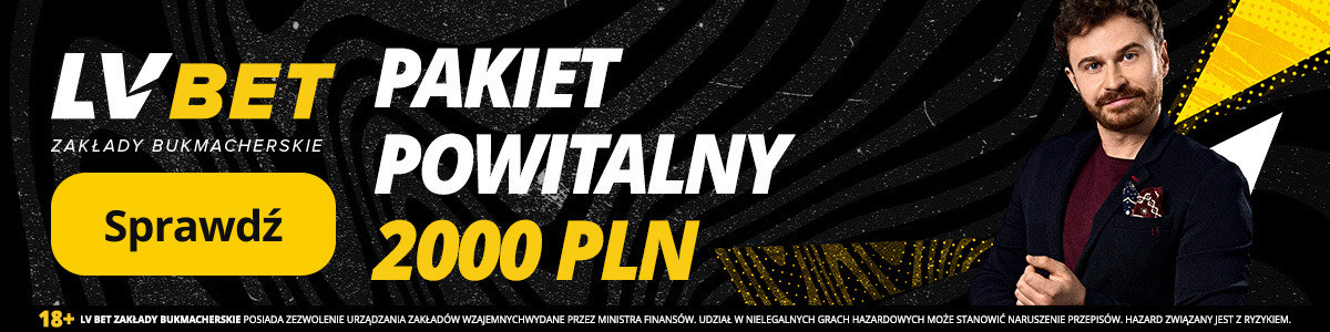 LVBET oferta powitalna baner