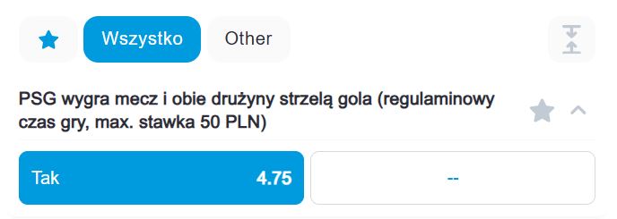 Betcris bonusy bukmacherskie Liga Mistrzów 11.03