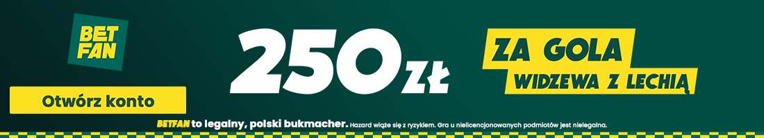 Widzew Łódź - Lechia Gdańsk typy bukmacherskie baner