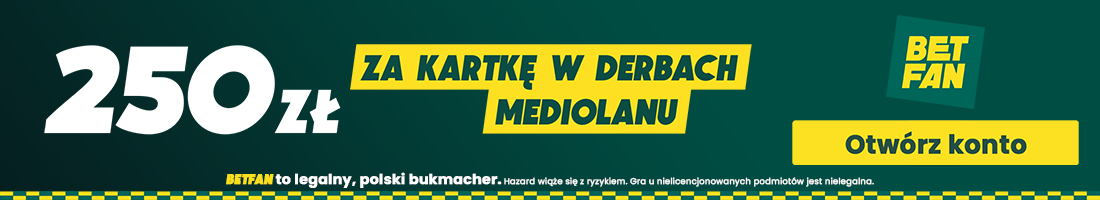 derby Mediolanu promocja bukmacherska baner