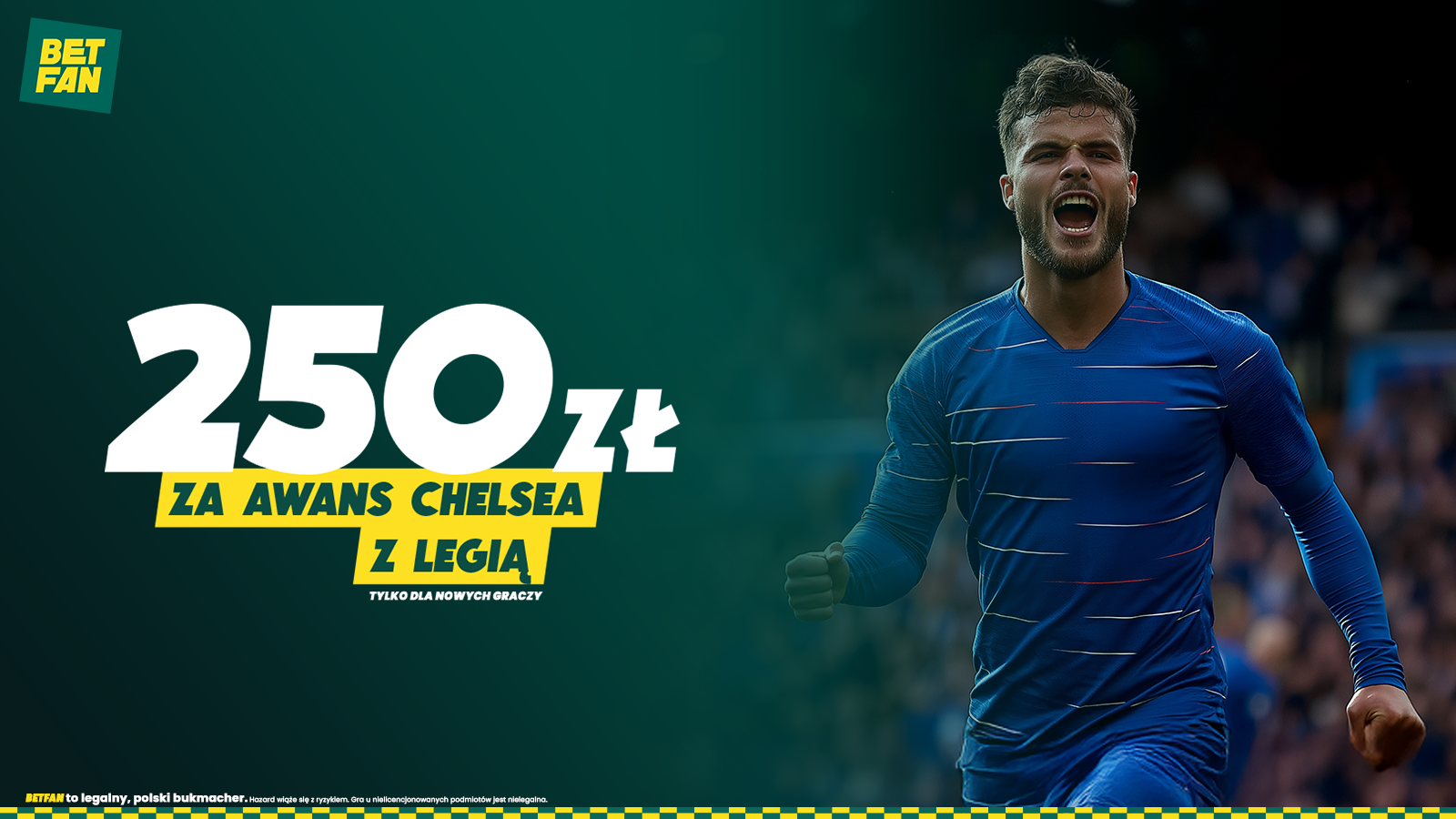 Chelsea - Legia promocja bukmacherska
