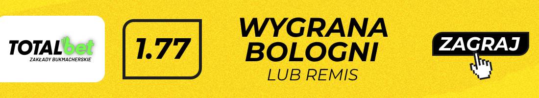 Atalanta Bologna typy bukmacherskie (wygrana Bologni lub remis)