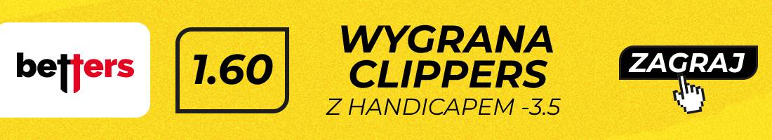 Clippers Kings typy bukmacherskie (wygrana Clippers z handicapem -3.5)