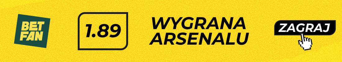 Everton Arsenal typy bukmacherskie (wygrana Arsenalu)