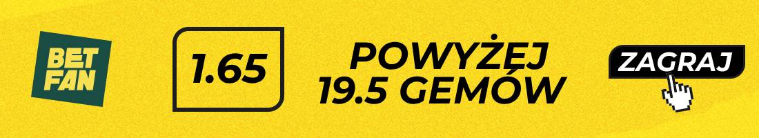 Keys Świątek typy bukmacherskie (powyżej 19.5 gemów)