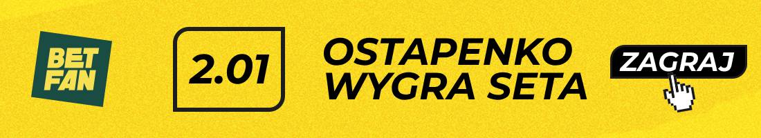 Ostapenko Świątek typy bukmacherskie (Ostapenko wygra seta)