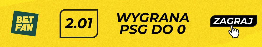 PSG Angers typy bukmacherskie (wygrana PSG do 0)