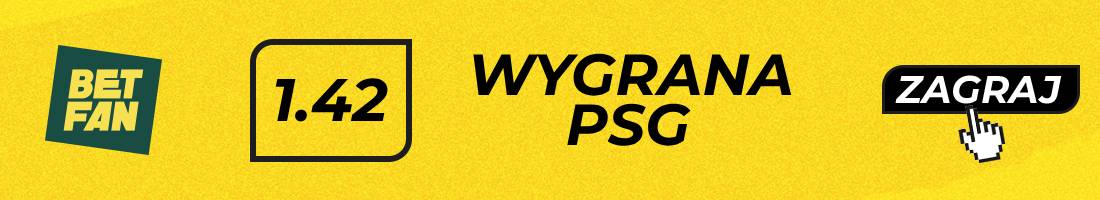 PSG Aston Villa typy bukmacherskie (wygrana PSG)