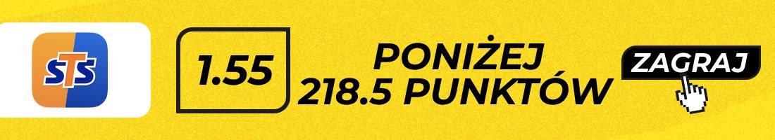 Pistons Knicks typy bukmacherskie (poniżej 218.5 punktów)