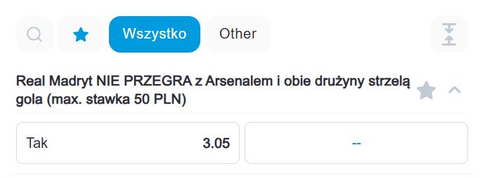 Promocja bukmacherska Liga Mistrzów 08.04 Betcris