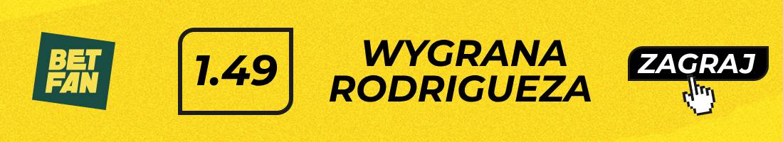 Rodriguez Freire typy bukmacherskie (wygrana Rodrigueza)