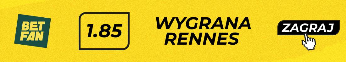 Stade Rennes Nantes typy bukmacherskie (wygrana Rennes)