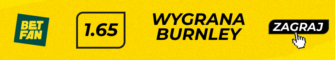 Typy bukmacherskie - Burnley - Norwich - wygrana Burnley