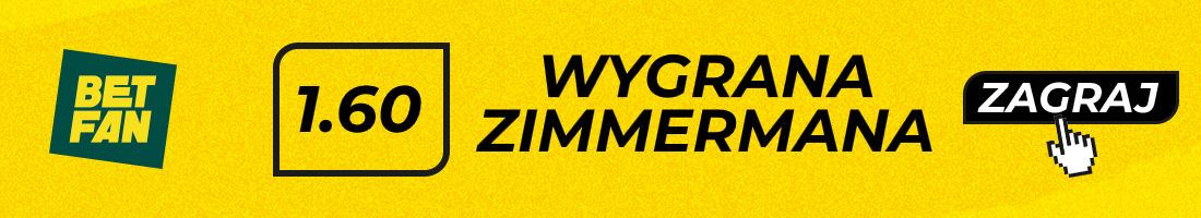 Typy bukmacherskie - Szpilka - Zimmerman - wygrana Zimmermana