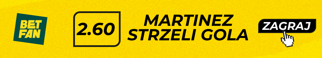 Typy bukmacherskie - martinez - strzeli gola
