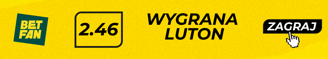 Typy bukmacherskie - wygrana Luton Typy bukmacherskie - wygrana Luton