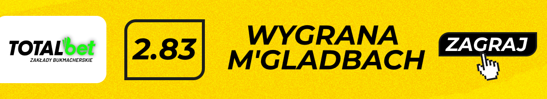 Typy bukmacherskie - wygrana M'Gladbach Typy bukmacherskie - wygrana M'Gladbach