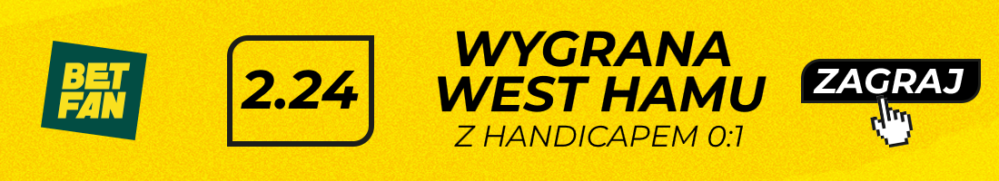 Typy bukmacherskie - wygrana West Hamu w handi Typy bukmacherskie - wygrana West Hamu w handi