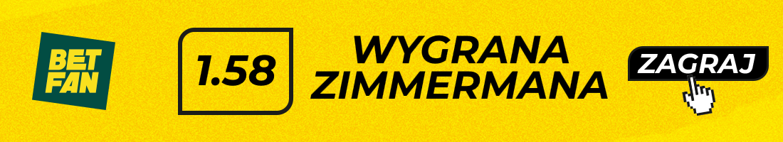 Typy bukmacherskie - wygrana Zimmermana Typy bukmacherskie - wygrana Zimmermana