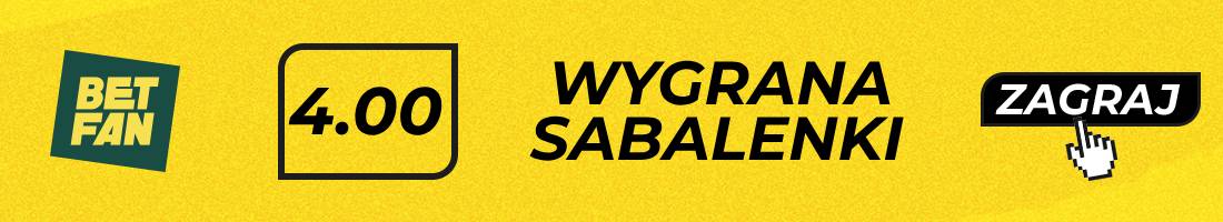 WTA Madryt 2025 typy bukmacherskie (wygrana Sabalenki)