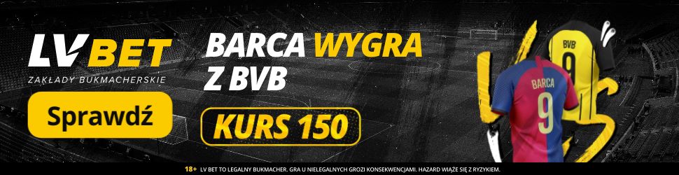 barcelona borussia promocja bukmacherska baner