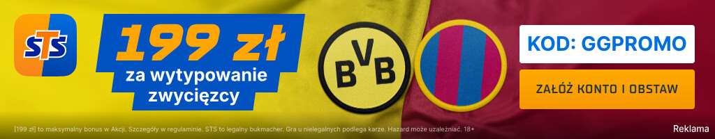 Borussia - Barcelona promocja bukmacherska baner