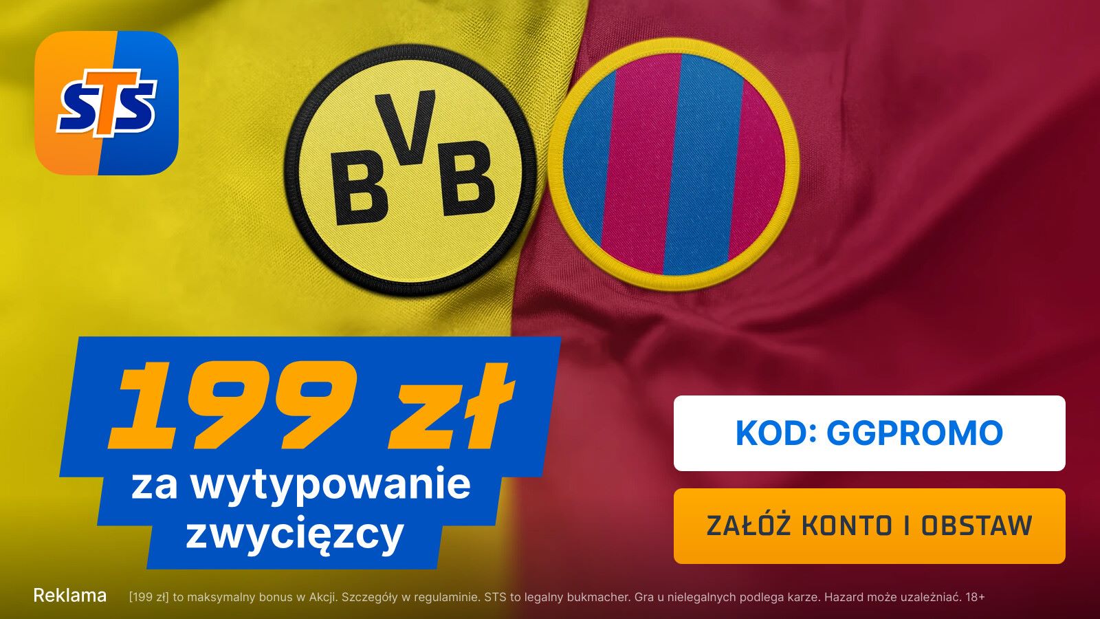 Borussia - Barcelona promocja bukmacherska