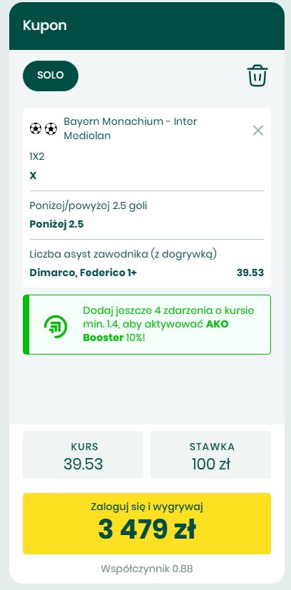 Betbuilder gramgrubo