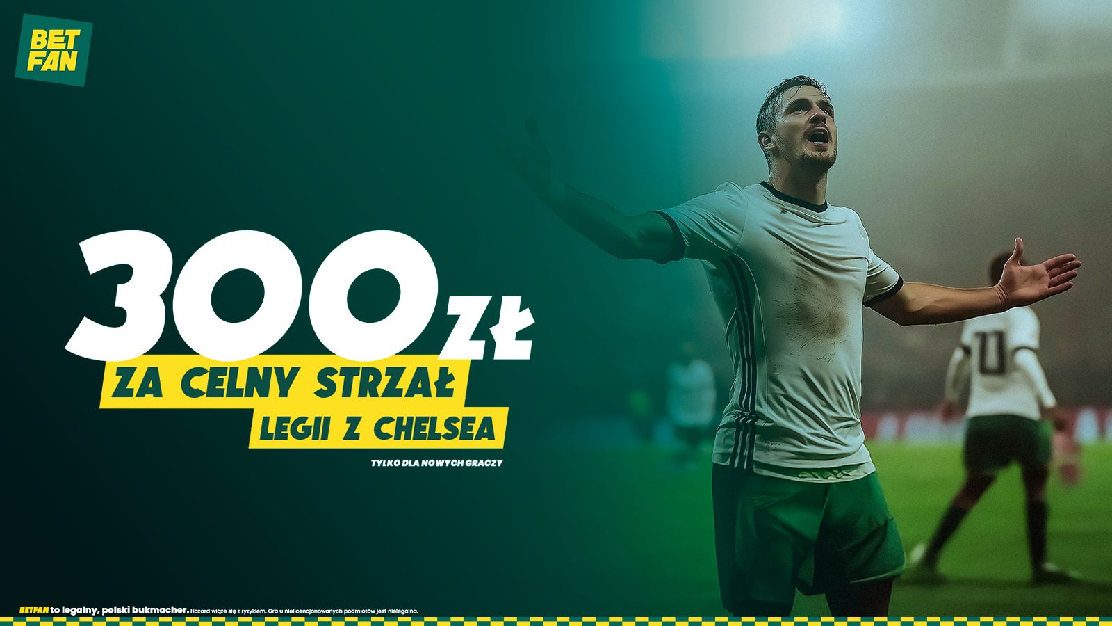 promocja bukmacherska Legia - Chelsea