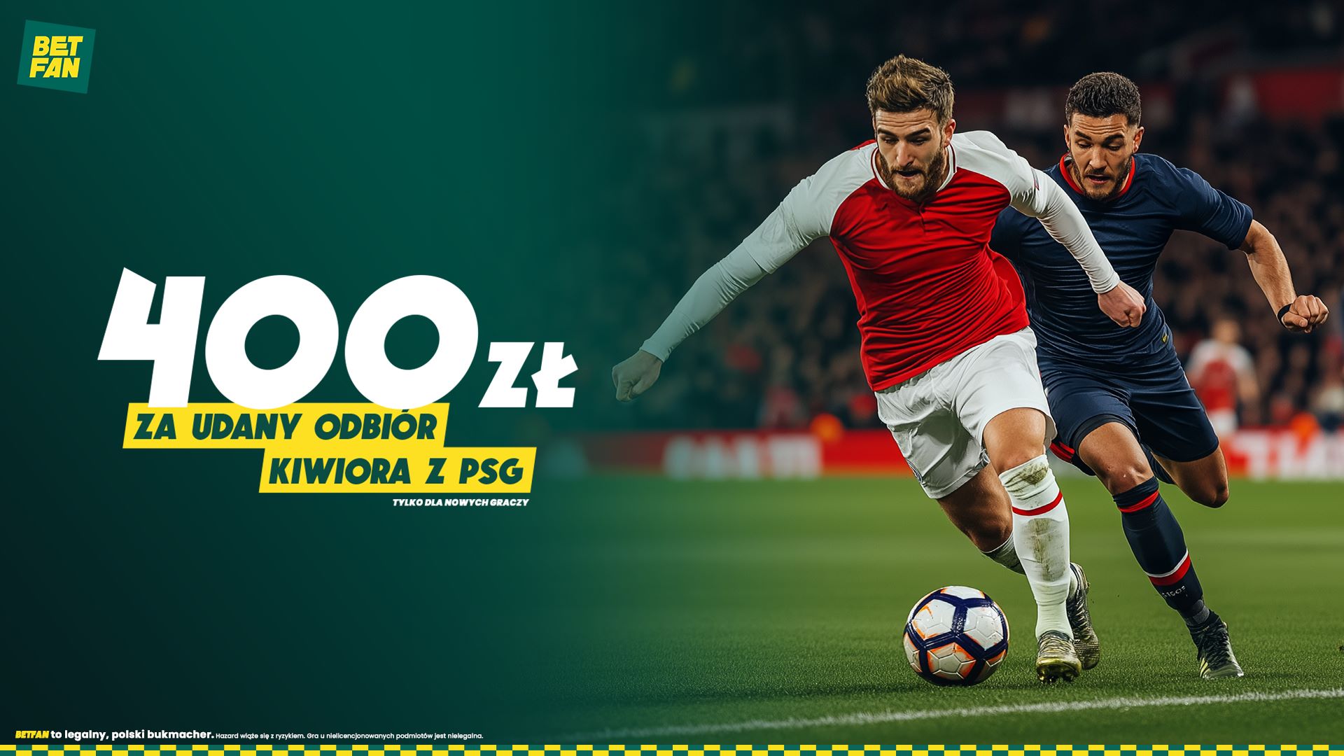 promocja bukmacherska liga mistrzów arsenal