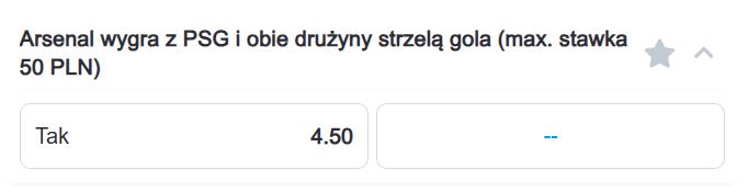 Liga Mistrzów promocja Betcris