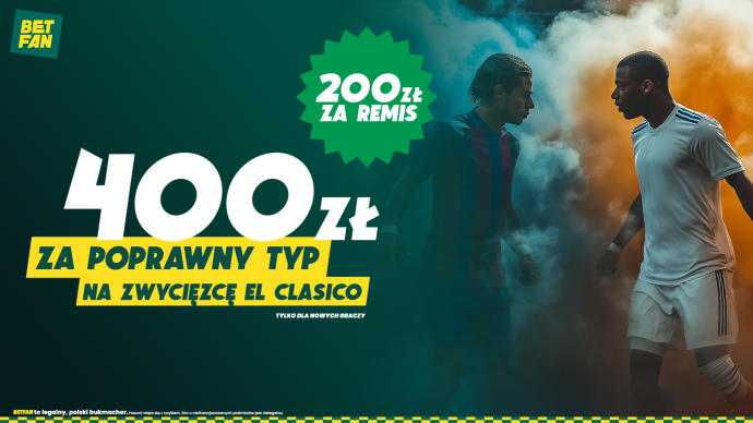 El Clasico promocja bukmacherska