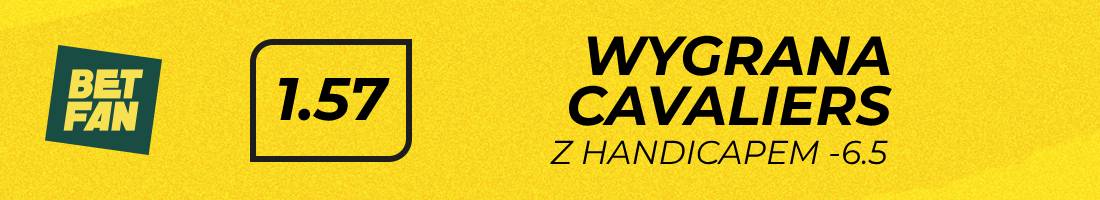 Cavaliers Pacers typy bukmacherskie (wygrana Cavaliers z handicapem -6.5)