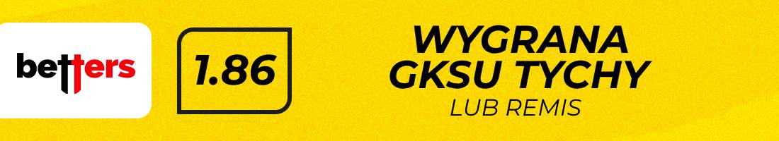 GKS Tychy Wisła Kraków typy bukmacherskie (wygrana GKSu Tychy lub remis)