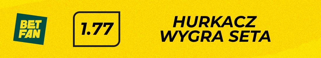 Hurkacz Djoković typy bukmacherskie (Hurkacz wygra seta)