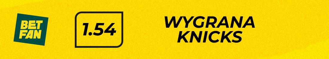 Knicks Pacers typy bukmacherskie (wygrana Knicks)