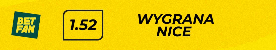 Nice Brest typy bukmacherskie (wygrana Nicei)