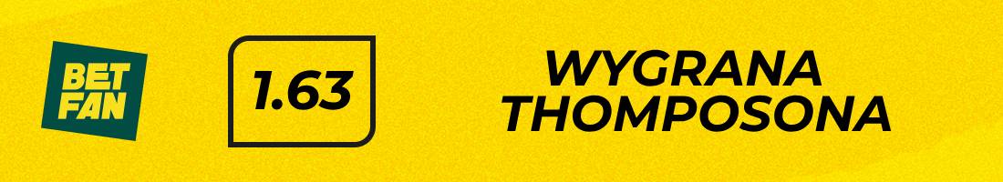 Thompson Perricard typy bukmacherskie (wygrana Thompsona)