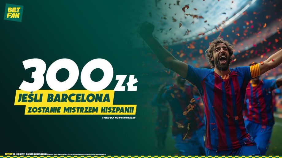 Barcelona mistrzostwo promocja bukmacherska