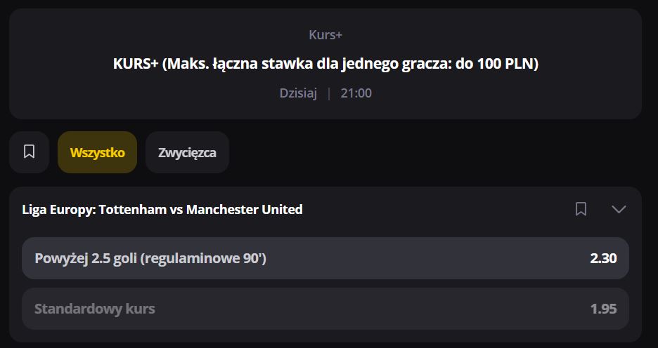 LV BET promocja finał LE