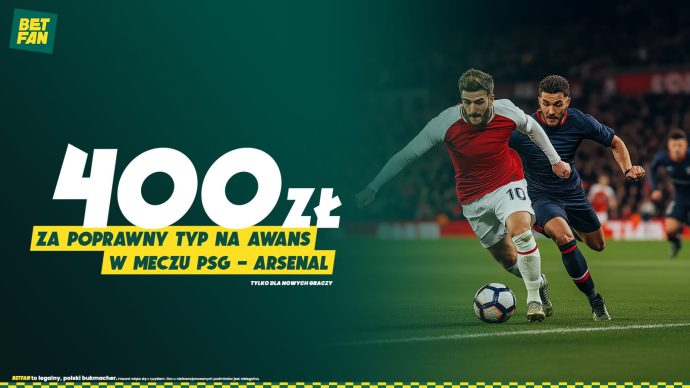 PSG - Arsenal promocja bukmacherska