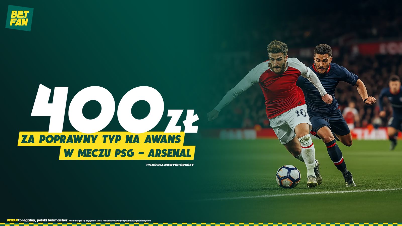 PSG - Arsenal promocja bukmacherska