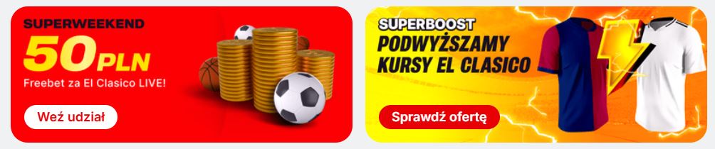 Superbet bonusy el clasico