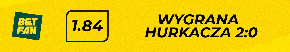 Bautista-Agut Hurkacz typy bukmacherskie (wygrana Hurkacza 2:0)